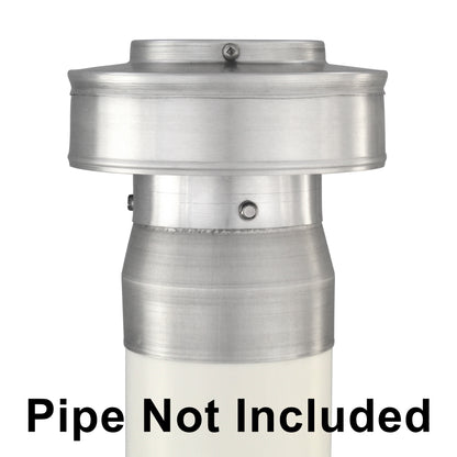 Model TVC-3-PVC | Tubi Vent Cap for PVC Pipes |  3" Diameter