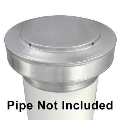 Model TVC-10-PVC | Tubi Vent Cap for PVC Pipes |  10" Diameter