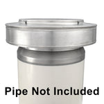 Model TVC-10-PVC | Tubi Vent Cap for PVC Pipes |  10" Diameter