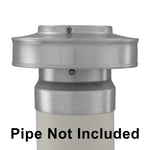 Model TVC-4-PVC | Tubi Vent Cap for PVC Pipes |  4" Diameter