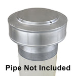 Model TVC-6-PVC | Tubi Vent Cap for PVC Pipes |  6" Diameter