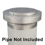 Model TVC-12-PVC | Tubi Vent Cap for PVC Pipes |  12" Diameter