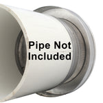 Model TVC-12-PVC | Tubi Vent Cap for PVC Pipes |  12" Diameter