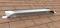 An Off - Ridge Vent The Universal Vent | 60 sq. in. Net Free Area - Active Ventilation Products