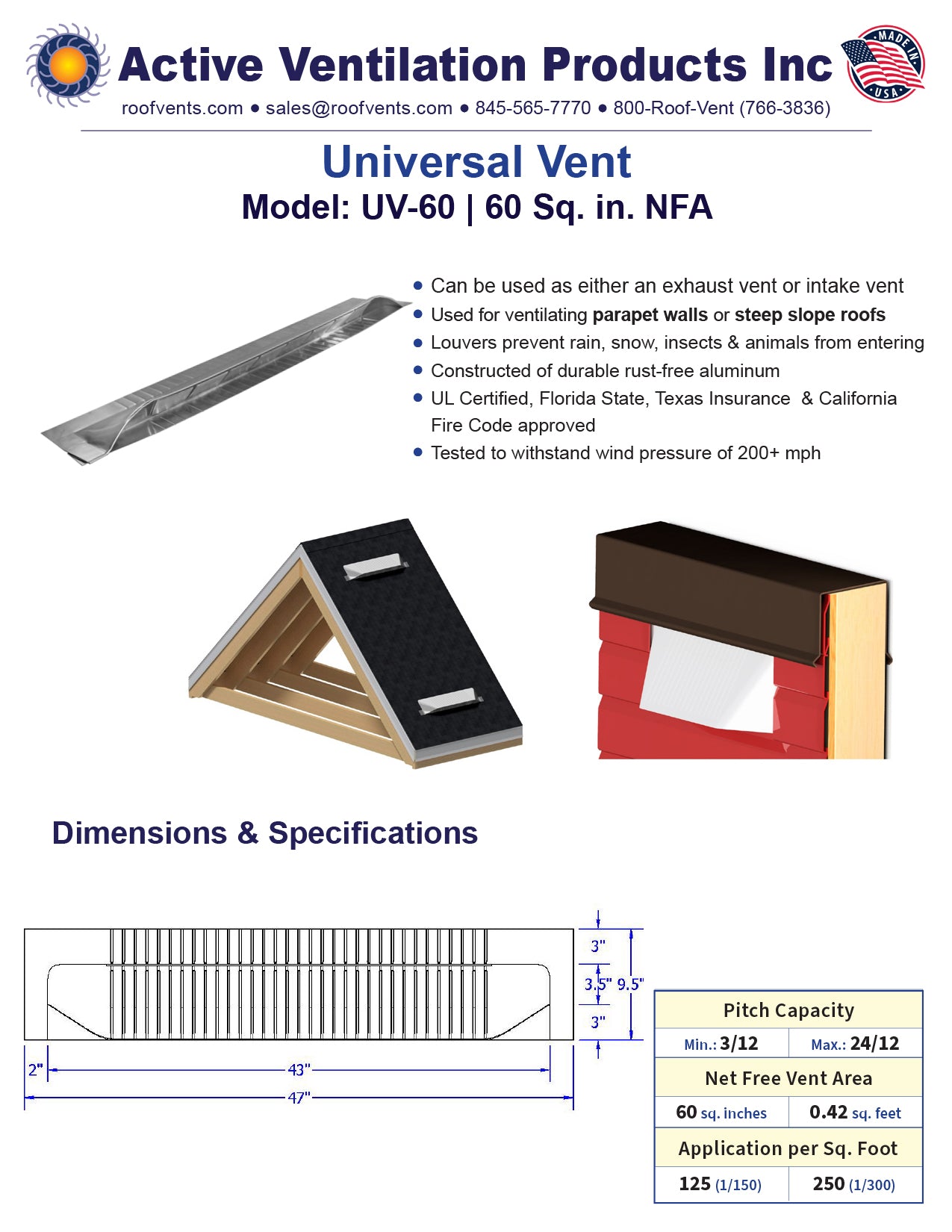 Specifications