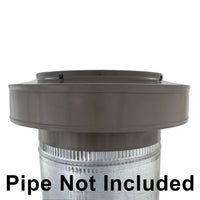 Model VPC-10 | Vent Pipe Cap  |  10" Diameter