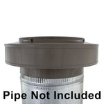 Model VPC-10 | Vent Pipe Cap  |  10" Diameter