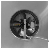 Model AF - 10 - C6 - CMF | Aura Fan | 10" Diameter | 6" Tall Collar | Curb Mount Flange | CFM: 500 - Active Ventilation Products