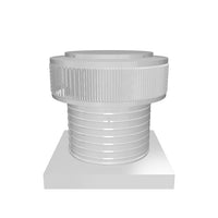 Model AF-12-C8-CMF | Aura Fan | 12" Diameter | 8" Tall Collar | Curb Mount Flange | CFM: 800
