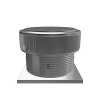 Model AF-30-C12-CMF | Aura Fan | 30" Diameter | 12" Tall Collar | Curb Mount Flange | CFM: 8000