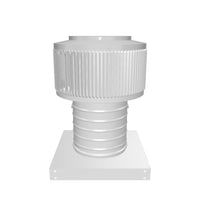 Model AF-6-C6-CMF | Aura Fan | 6" Diameter | 6" Tall Collar | Curb Mount Flange | CFM: 120