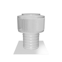 Model AF-6-C6 | Aura Fan | 6" Diameter | 6" Tall Collar | Flat Flange | CFM: 120