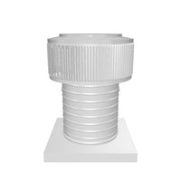 Model AF-8-C8-CMF | Aura Fan | 8" Diameter | 8" Tall Collar | Curb Mount Flange | CFM: 250