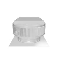 Model ASF-12-C2 | Aura Solar Fan | 12" Diameter | 2" Tall Collar | CFM: 740