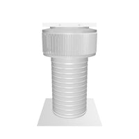 Model ASF-8-C12 | Aura Solar Fan | 8" Diameter | 12" Tall Collar | CFM: 365