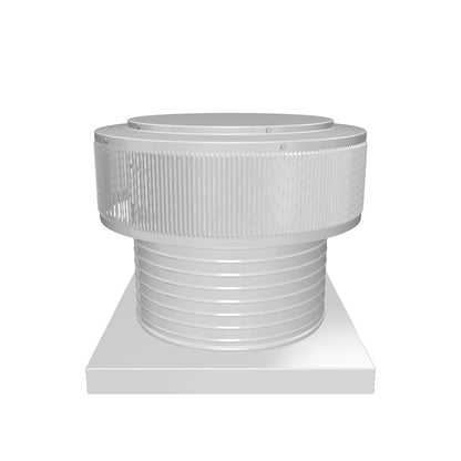 Model AV-16-C8-CMF | Aura Ventilator |  16" Diameter | 8" Tall Collar  | Curb Mount Flange | 200 Sq. In. NFA