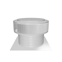 Gravity Vent - Aura Ventilator | 254 NFA | 18" Diameter | 8" Tall Collar | Flat Base