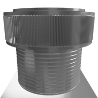 Gravity Roof Ventilator 20" dia with Curb Mount Base