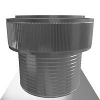 Gravity Ventilator - Aura Vent | 314 NFA | 20" Diameter | 12" Tall Collar | Flat Base