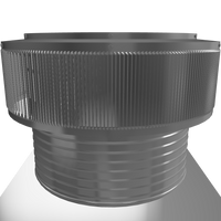 Gravity Roof Ventilator 20" dia with Curb Mount Base