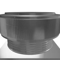 Gravity Roof Ventilator 24" dia with Curb Mount Base