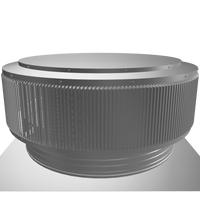 Gravity Ventilator - Aura Ventilator | 706 NFA | 30" Diameter | 4" Tall Collar | Flat Base