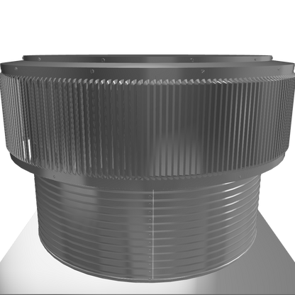 Model AV-36-C12-CMF | Aura Ventilator |  36" Diameter | 12" Tall Collar  | Curb Mount Flange | 1017 Sq. In. NFA