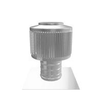 Gravity Ventilator - Aura Ventilator | 4" Diameter | 4" Tall Collar | Flat Base