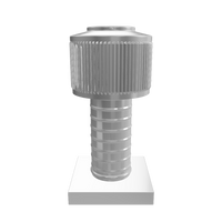 Gravity Roof Ventilator 4" with Curb Mount Base