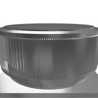 Gravity Roof Ventilator 42" dia with Curb Mount Base