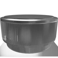 Gravity Ventilator - Aura Ventilator | 1,384 NFA | 42" Diameter | 6" Tall Collar | Flat Flange