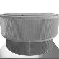 Gravity Roof Ventilator 48" dia  with Curb Mount Base