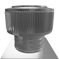 Gravity Roof Ventilator 8" with Curb Mount Base
