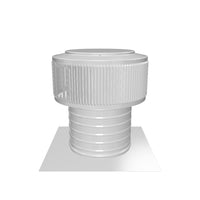 Gravity Ventilator - Aura Ventilator | 8" Diameter | 6" Tall Collar | Flat Base