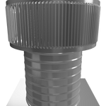 Gravity Ventilator - Aura Ventilator | 8" Diameter | 8" Tall Collar | Flat Base | 50 Sq. In. NFA
