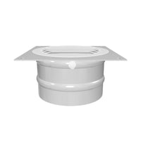 Soffit Vent | Bathroom Soffit Vent  |  3"  Diameter  | White