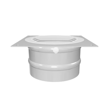 Model BSV-3-WT | Bathroom Soffit Vent  |  3"  Diameter  | White