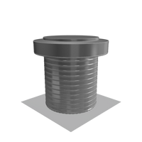 Flat Roof Attic Vent - Keepa Vent | 12" Diameter | Flat Flange | 113 Sq. In. NFA