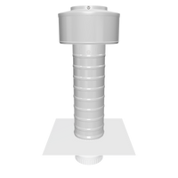 Model KV-3-TP | Keepa Vent |  3" Diameter  | Tail Pipe