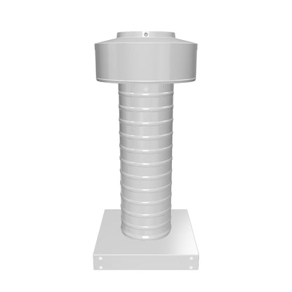 Model KV-4-CMF | Keepa Vent with Curb Mount Flange | 4" Diameter | Curb Mount Flange | 12 Sq. In. NFA