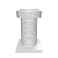 Attic Vent 7" dia with Curb Mount Sub-Base - Keepa Vent | 7" Diameter | Curb Mount Base | 38 Sq. In. NFA