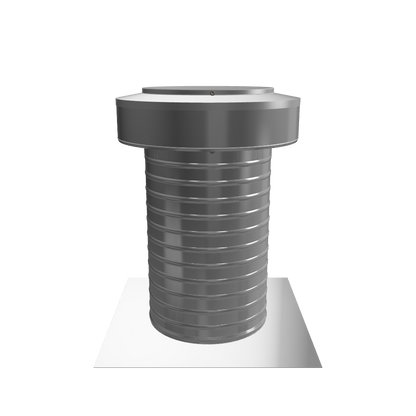 Model KV-8 | Keepa Vent | 8" Diameter | Flat Base | 50 Sq. In. NFA