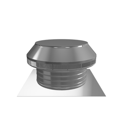 Model PV-12-C4  | Pop Vent |  12" Diameter |  4" Tall Collar | Flat Falng | 113 Sq. In. NFA