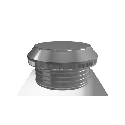 Model PV-14-C4  | Pop Vent |  14" Diameter |  4" Tall Collar | Flat Falng | 144 Sq. In. NFA