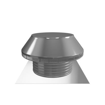 Model PV-16-C6  | Pop Vent |  16" Diameter |  6" Tall Collar | Flat Falng | 200 Sq. In. NFA