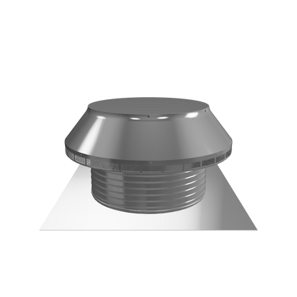 Model PV-20-C6  | Pop Vent |  20" Diameter |  6" Tall Collar | Flat Falng | 314 Sq. In. NFA