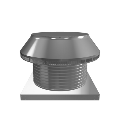 Model PV-20-C8-CMF | Pop Vent |  20" Diameter |  8" Tall Collar  | Curb Mount Flange  |  314 Sq. In. NFA