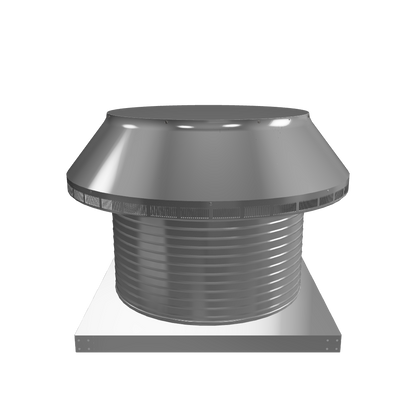 Model PV-24-C12-CMF | Pop Vent |  24" Diameter |  12" Tall Collar  | Curb Mount Flange  |  452 Sq. In. NFA