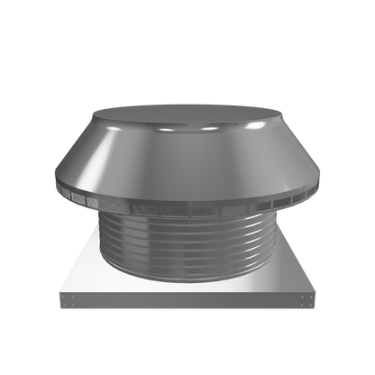 Model PV-24-C8-CMF | Pop Vent |  24" Diameter |  8" Tall Collar  | Curb Mount Flange  |  452 Sq. In. NFA