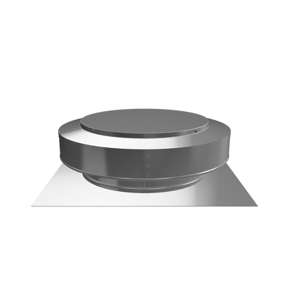 Model RBV-12-C2-IN |Round Back Vent | 12" Diameter| 2" Tall Collar | Intake | 113 Sq. In. NFA